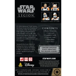 Atomic Mass Games Star Wars: Legion - Clone Commander Cody Commander Expansion -Atomic Mass Games Shop AMGSWL107EN 4