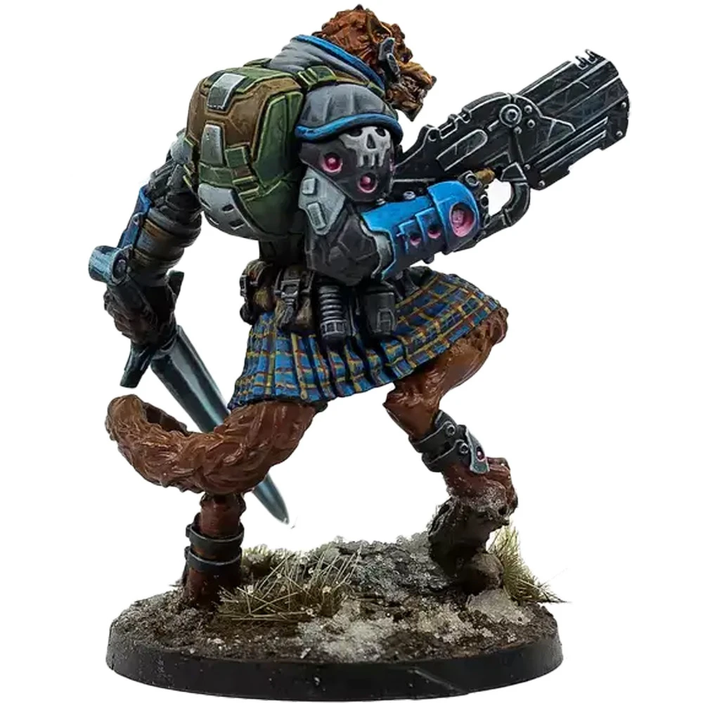 Infinity: NA2 - McMurrough, Mercenary Dog-Warrior 4 Infinity: NA2 - McMurrough, Mercenary Dog-Warrior - Image 2