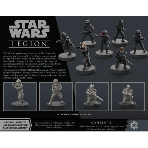 Fantasy Flight Games Star Wars: Legion - Inferno Squad Unit Expansion 6 Fantasy Flight Games Star Wars: Legion - Inferno Squad Unit Expansion - Image 4