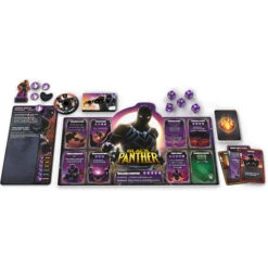 USAopoly Marvel Dice Throne: 2-Hero Box - Captain Marvel Vs Black Panther -Atomic Mass Games Shop USODT011752 3