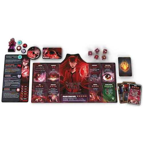 USAopoly Marvel Dice Throne: 4-Hero Box (Scarlet Witch, Thor, Loki, & Spider-Man) 4 USAopoly Marvel Dice Throne: 4-Hero Box (Scarlet Witch, Thor, Loki, & Spider-Man) - Image 2