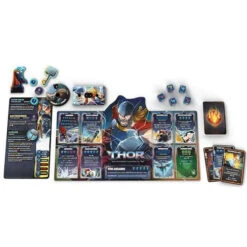 USAopoly Marvel Dice Throne: 4-Hero Box (Scarlet Witch, Thor, Loki, & Spider-Man) 9 USAopoly Marvel Dice Throne: 4-Hero Box (Scarlet Witch, Thor, Loki, & Spider-Man) -Atomic Mass Games Shop USODT011754 3