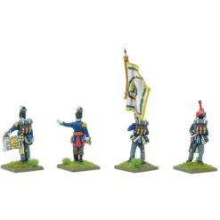 Black Powder Napoleonic Wars: Belgian Line Infantry Firing (Preorder) -Atomic Mass Games Shop WLG302412410 5