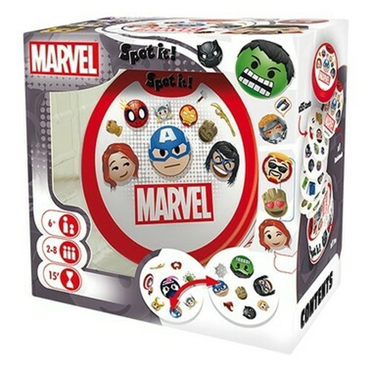 Spot It! Marvel Emojis 3 Spot It! Marvel Emojis