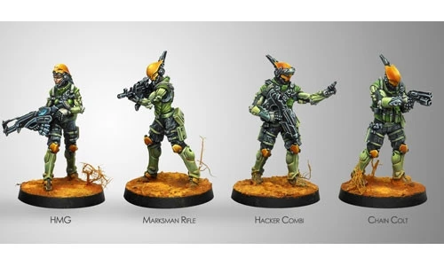 Infinity: Mercenaries - Druze Shock Teams (4) 3 Infinity: Mercenaries - Druze Shock Teams (4)