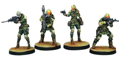 Infinity: NA2 - Brawlers, Mercenary Enforcers (4) 3 Infinity: NA2 - Brawlers, Mercenary Enforcers (4)