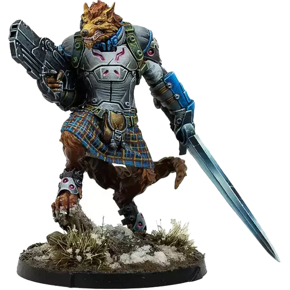 Infinity: NA2 - McMurrough, Mercenary Dog-Warrior 3 Infinity: NA2 - McMurrough, Mercenary Dog-Warrior