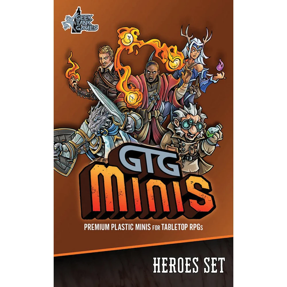 GTG Minis: Heroes Set 1 (Preorder) 3 GTG Minis: Heroes Set 1 (Preorder)