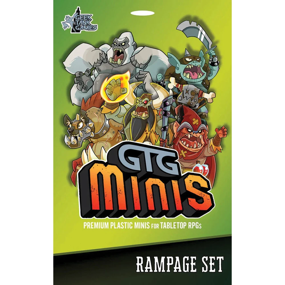 GTG Minis: Rampage Set (Preorder) 3 GTG Minis: Rampage Set (Preorder)