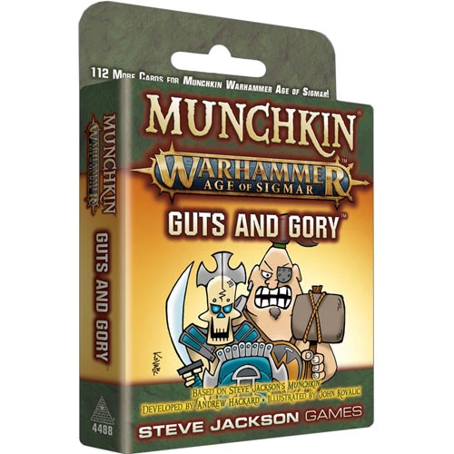 Steve Jackson Games Munchkin Warhammer Age Of Sigmar: Guts & Gory 3 Steve Jackson Games Munchkin Warhammer Age Of Sigmar: Guts & Gory