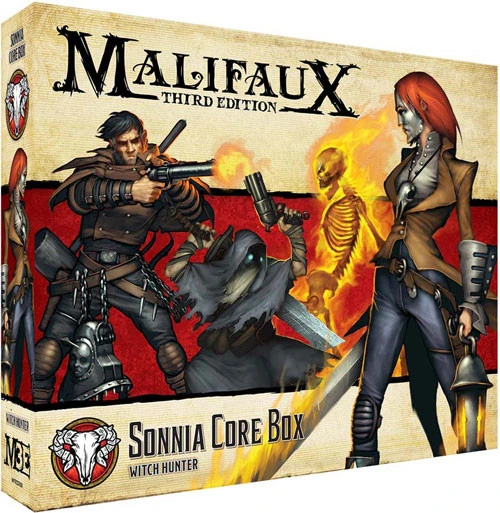 Malifaux 3E: Guild - Sonnia Core Box 3 Malifaux 3E: Guild - Sonnia Core Box