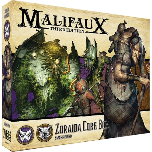 Malifaux 3E: Bayou/Neverborn - Zoraida Core Box 3 Malifaux 3E: Bayou/Neverborn - Zoraida Core Box
